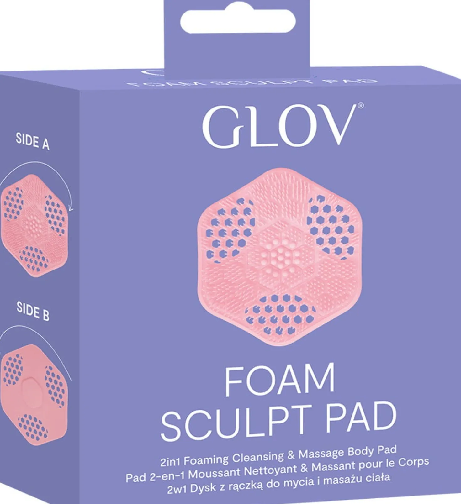 Foam Sculpt Pad 2in1 Foaming Cleansing & Massage Body Pad