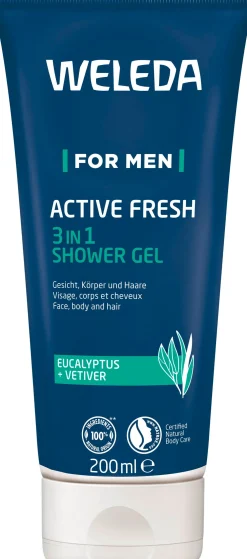 ForMen Active Fresh Gel Doccia 3in1, 200 ml