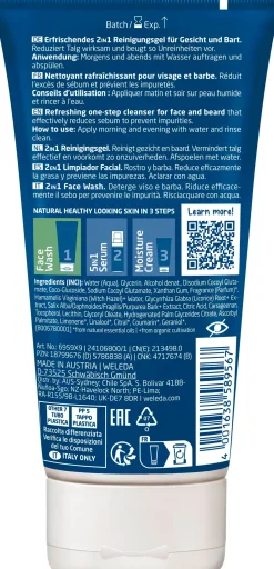 ForMen Detergente Viso 2in1, 100 ml