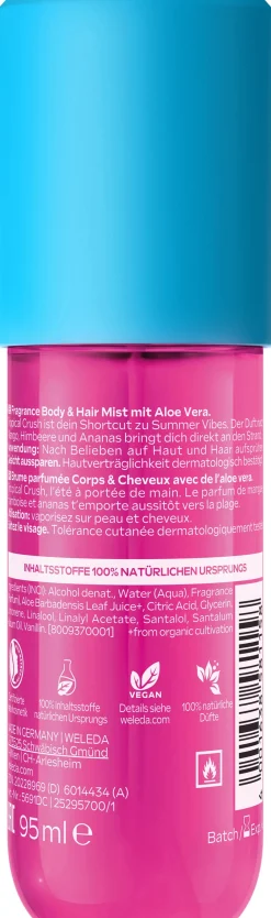 Fragrance Body & Hair Mist Tropical Crush, 95 ml