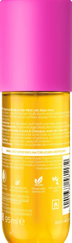 Fragrance Body & Hair Mist Vanilla Cloud, 95 ml