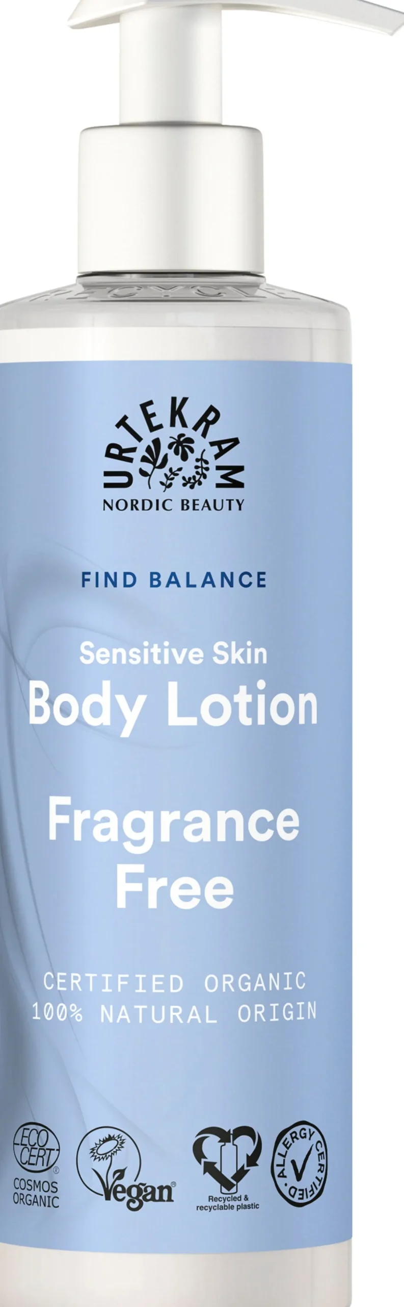 Fragrance Free Body Lotion, 245 ml