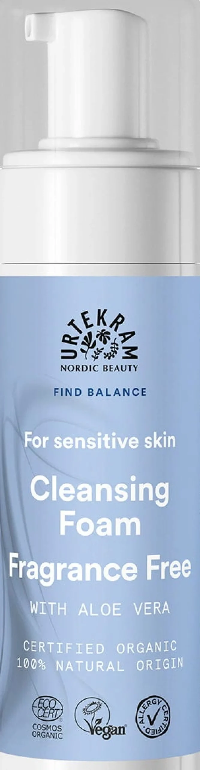 Fragrance Free Sensitive Cleansing Foam, 150 ml