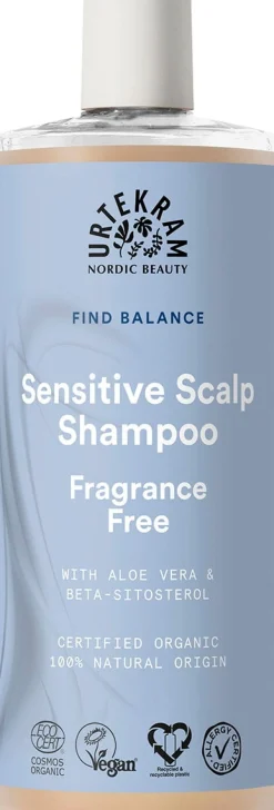 Fragrance Free Sensitive Scalp Shampoo, 500 ml
