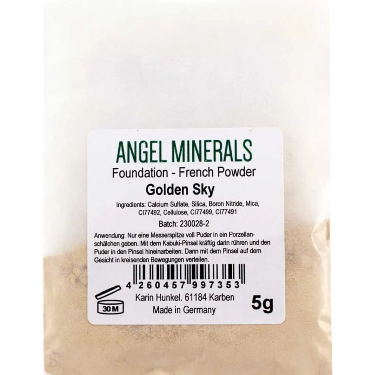 French Powder Foundation Refill, Satin Pearl (5 g)