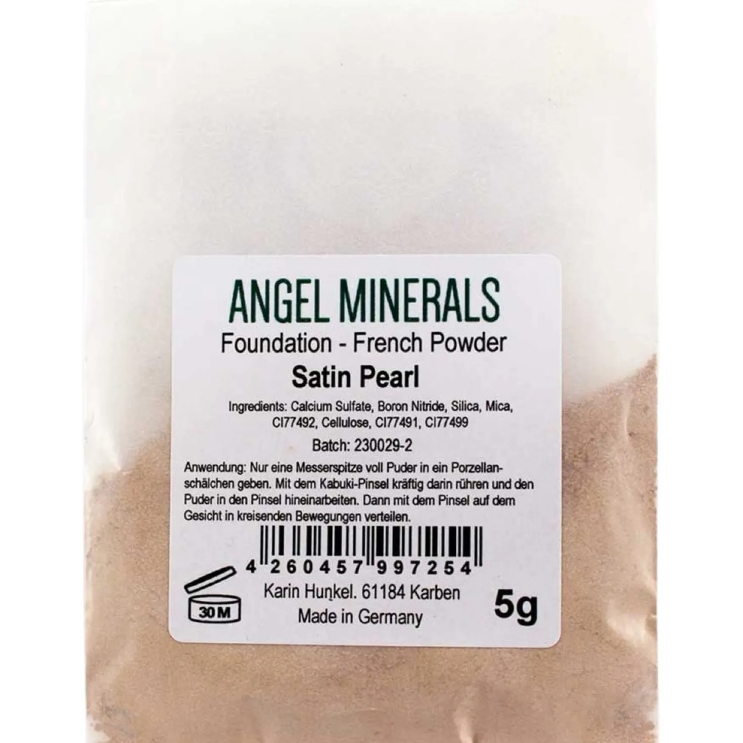 French Powder Foundation Refill, Satin Pearl (5 g)