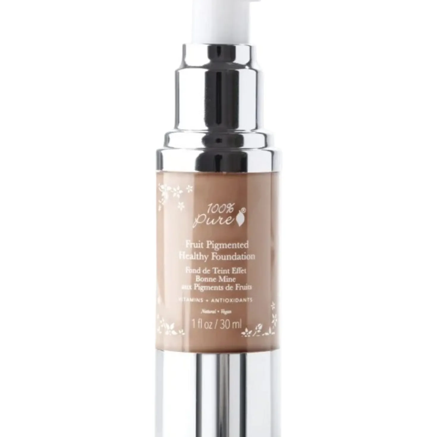 Fruit Pigments Healthy Foundation, Alpine Rose (light & rose) (30 ml)