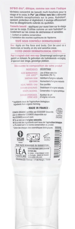 Gel all'Aloe Vera, 125 ml