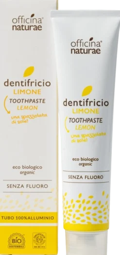 Gel Dentifricio Naturale al Limone, 75 ml
