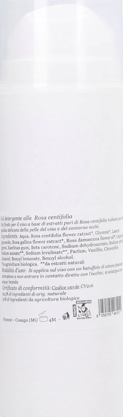 Gel Detergente alla Rosa Centifolia, 150 ml