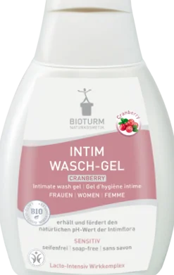 Gel Detergente Intimo al Cranberry Nr.91, 250 ml