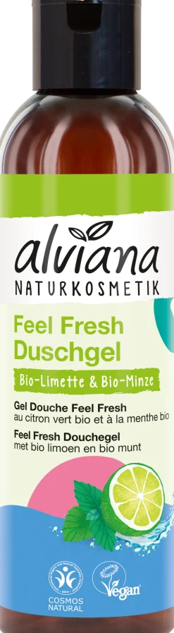 Gel Doccia Feel Fresh al Lime e Menta Bio, 250 ml