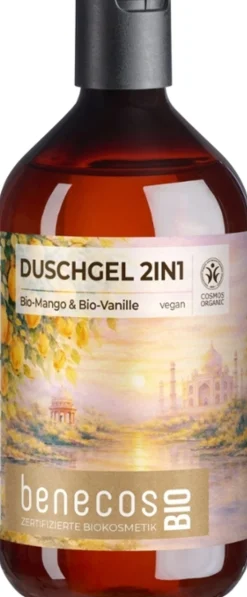 Gel Doccia 2 in 1 Summer Edition - Mango e Vaniglia Bio, 500 ml
