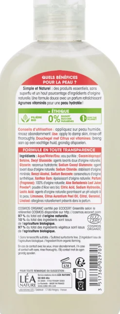 Gel Doccia Profumato agli Agrumi, 300 ml