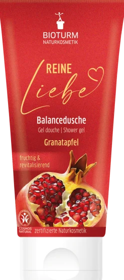 Gel Doccia Riequilibrante Pure Love al Melograno, 200 ml