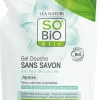 Gel Doccia senza Sapone ai Fiori di Loto Bio, Ricarica da 650 ml