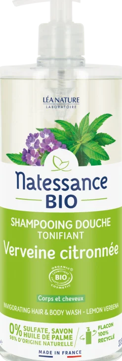 Gel Doccia Shampoo 2in1 Verbena e Limone, 1 L