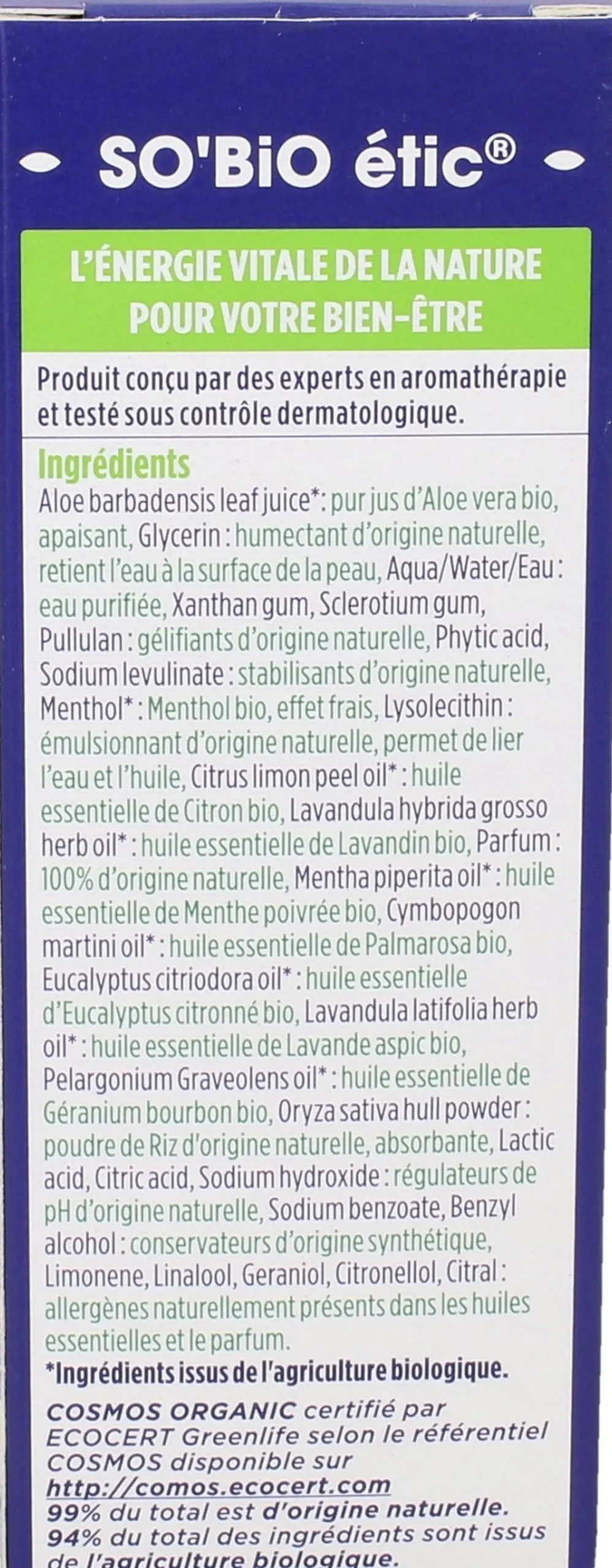 Gel Lenitivo "Piqûres", 40 ml
