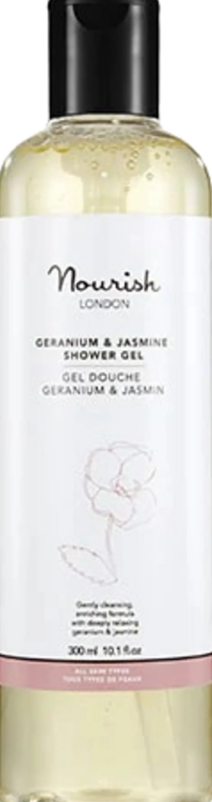 Geranium & Jasmine Shower Gel, 300 ml