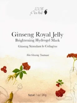 Ginseng Royal Jelly Brightening Hydrogel Mask, Individual (60 g)
