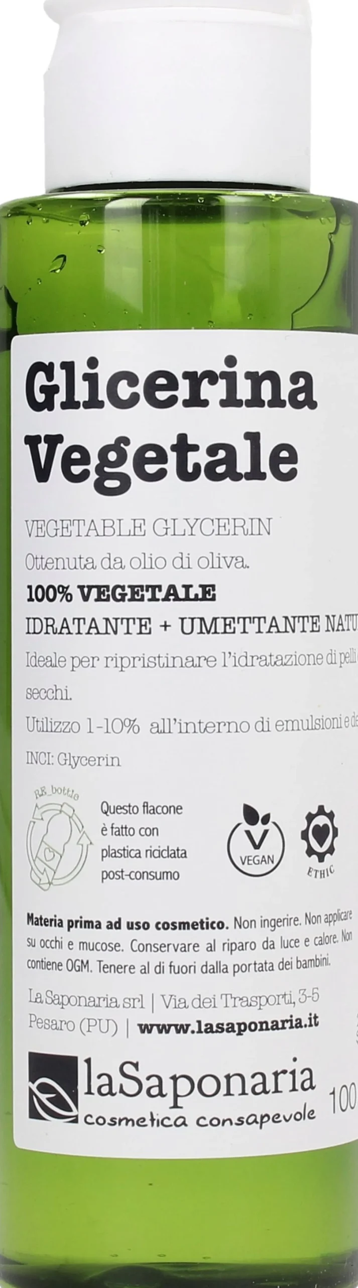 Glicerina Vegetale, 100 ml