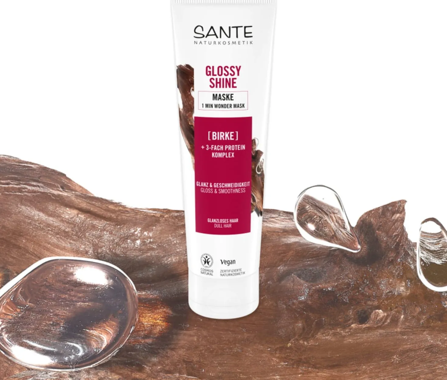Glossy Shine Maschera Lucidante per Capelli, 150 ml