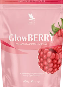 GlowBERRY Collagen Raspberry Lemonade, 450 g