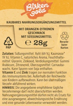 Gomme da Masticare - Vitamina C + Zinco, 28 g