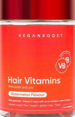 Gommose - Vitamine per i Capelli, Anguria (60 gummies)