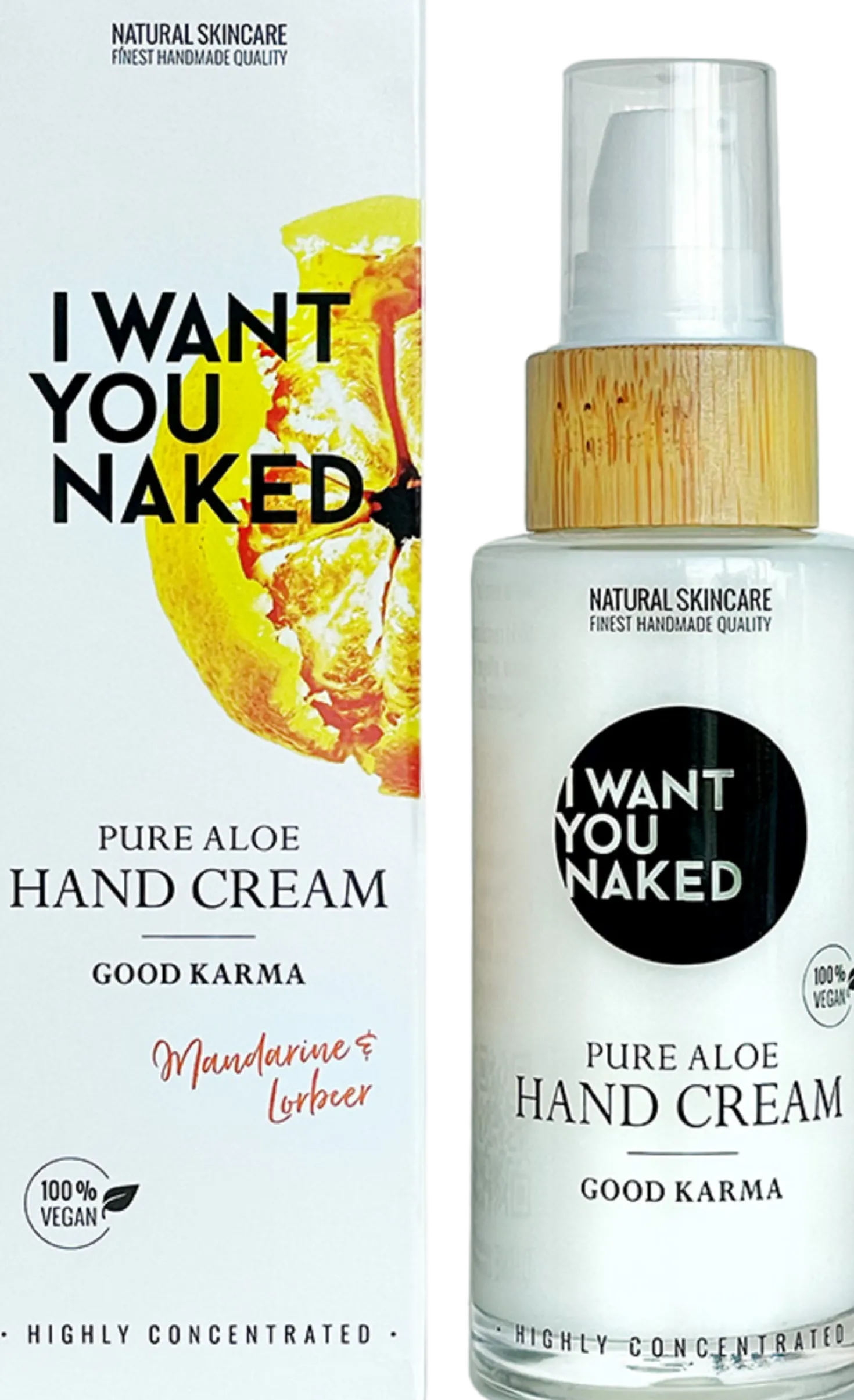 Good Karma Pure Aloe Hand Cream, 50 ml