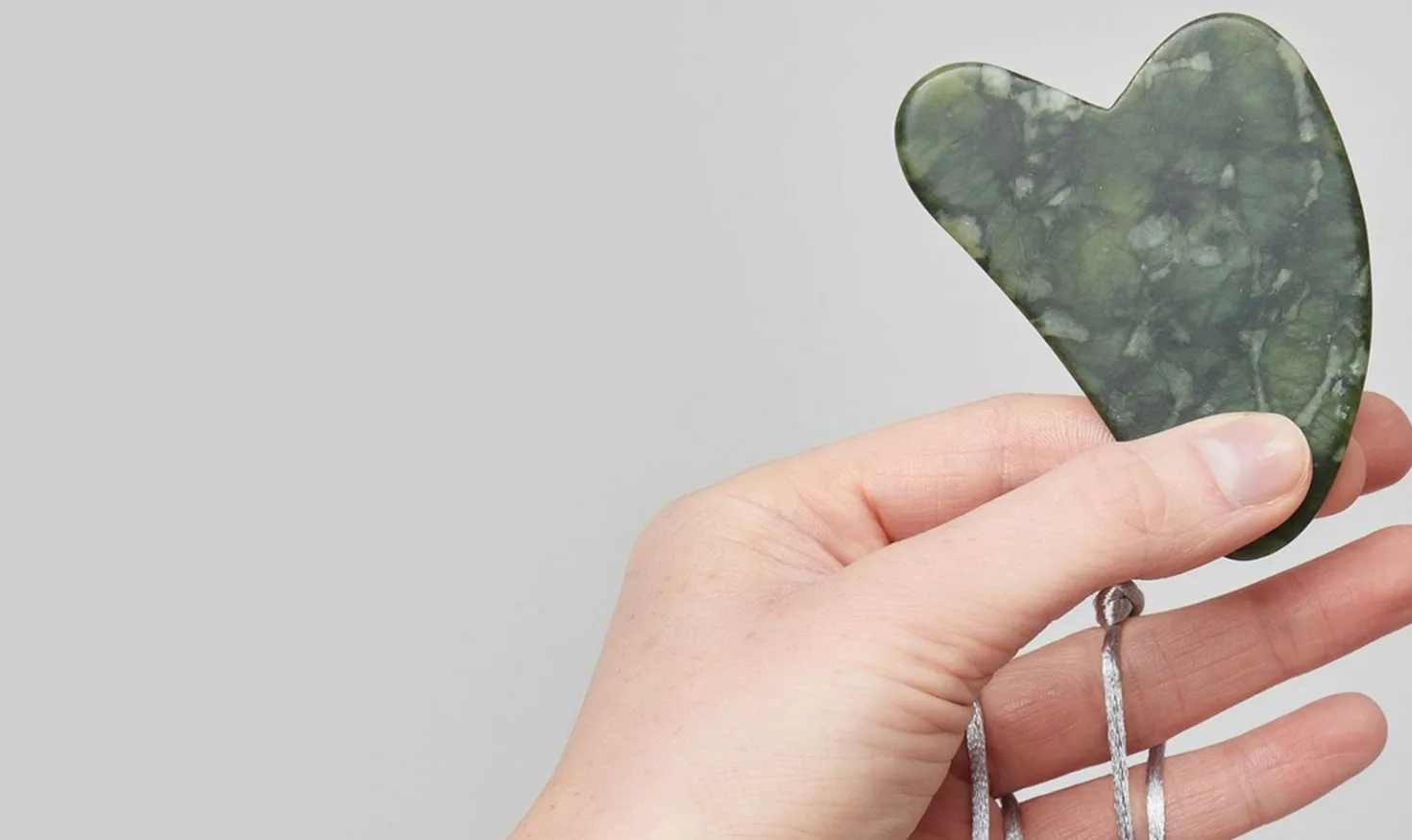 Green Jade Gua Sha Stone