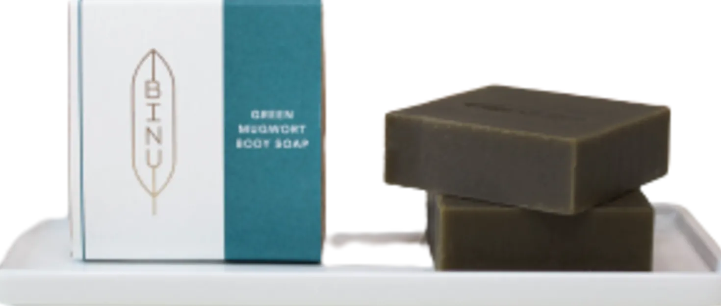 Green Mugwort Body Soap, 100 g
