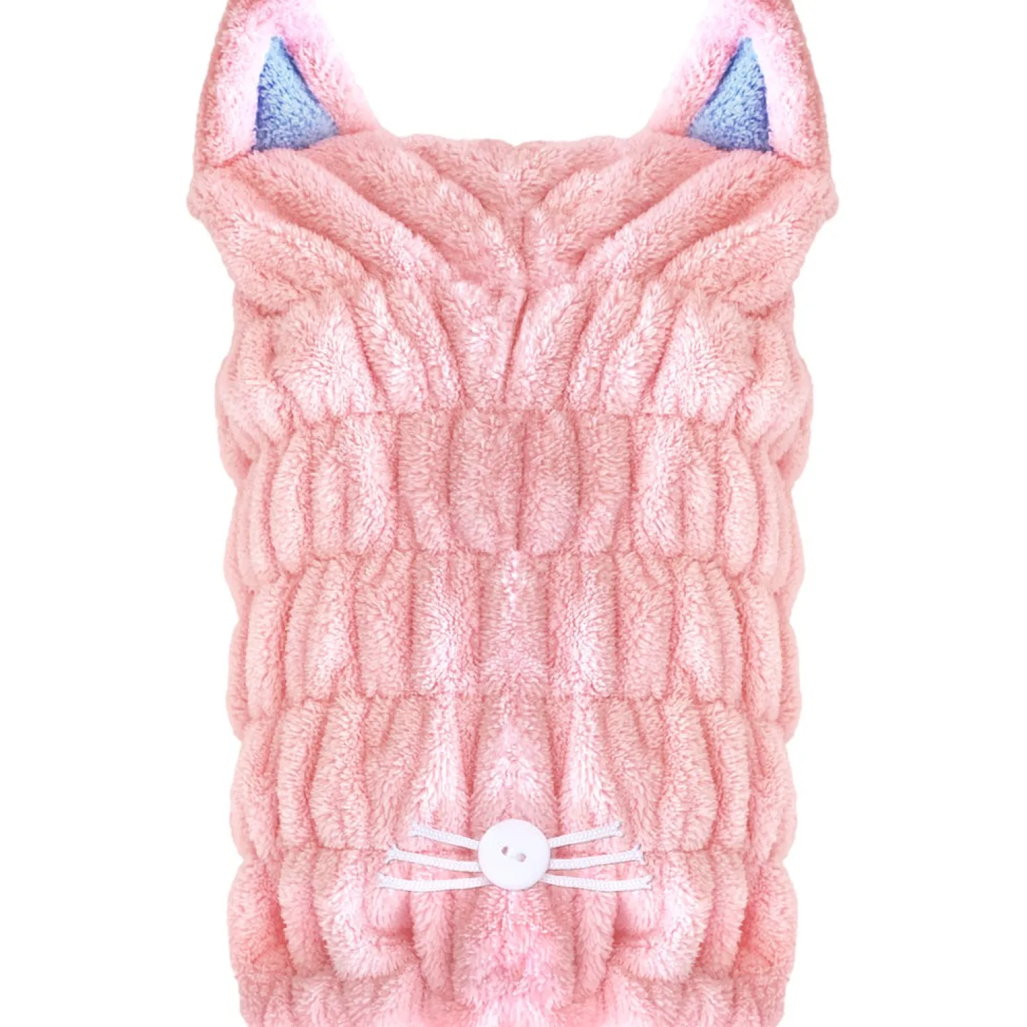 Hair Drying Turban For Children, pink