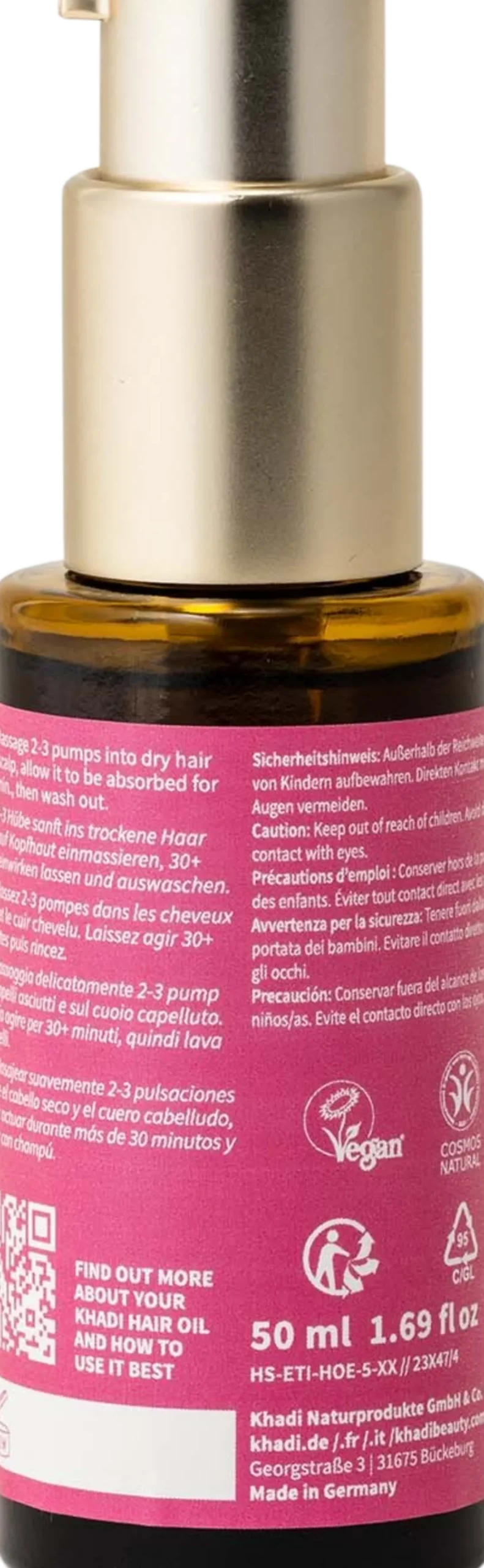Hair Oil Rose Repair, 50 ml