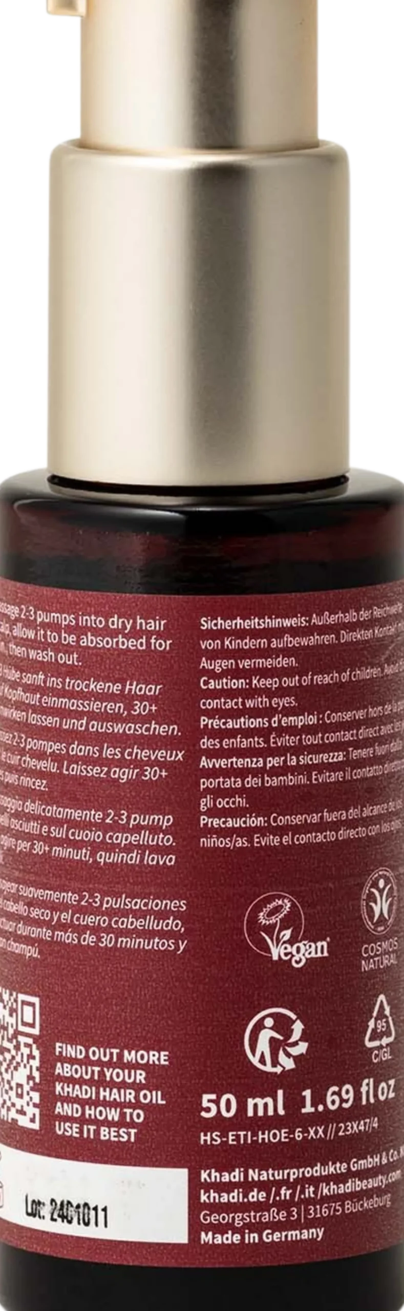Hair Oil Strong Amla, 50 ml