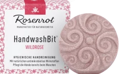 HandwashBit® Detergente Mani Solido "Rosa Selvatica", 55 g