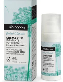 Happy Juices Crema Viso Idratante Purificante, 50 ml