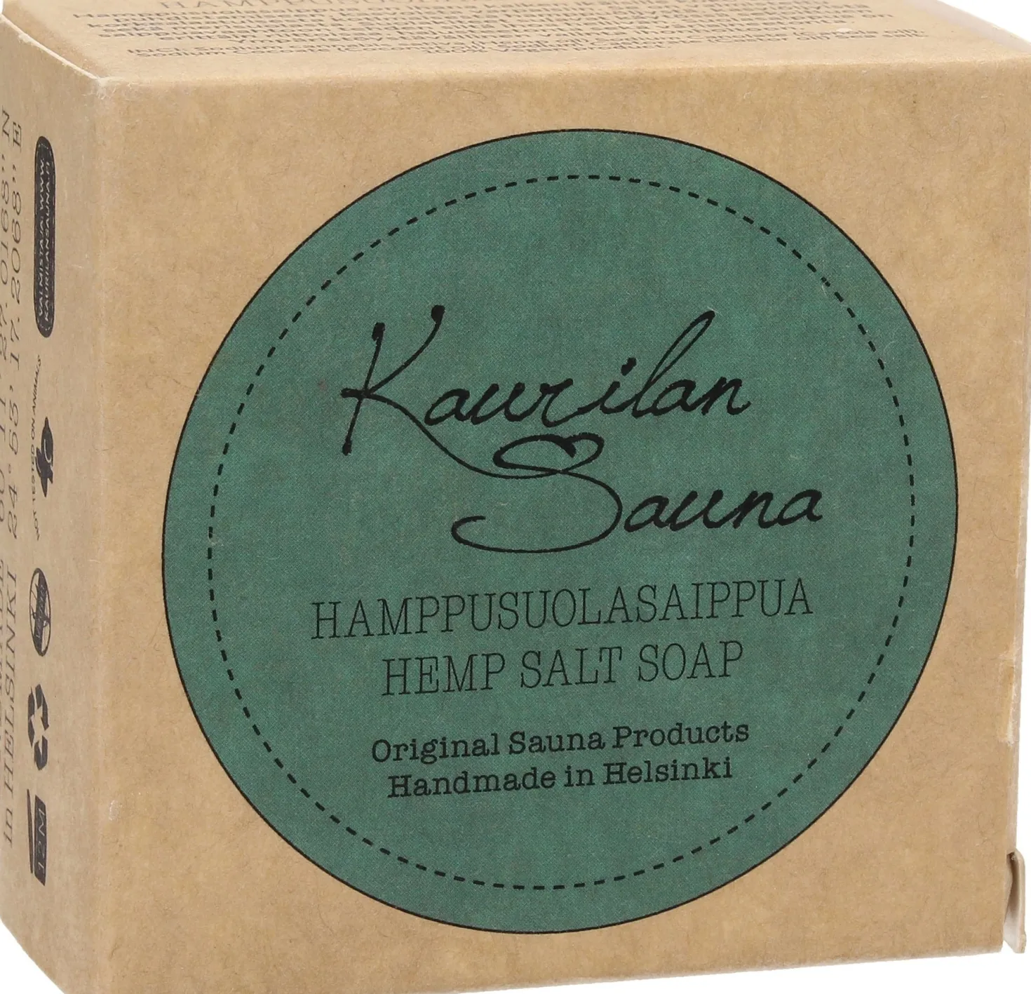 Hemp Salt Soap, Confezione di carta (120 g)