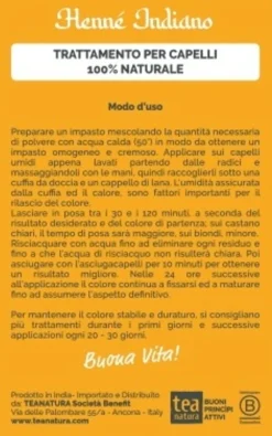 Henné Indiano Biondo, 100 g