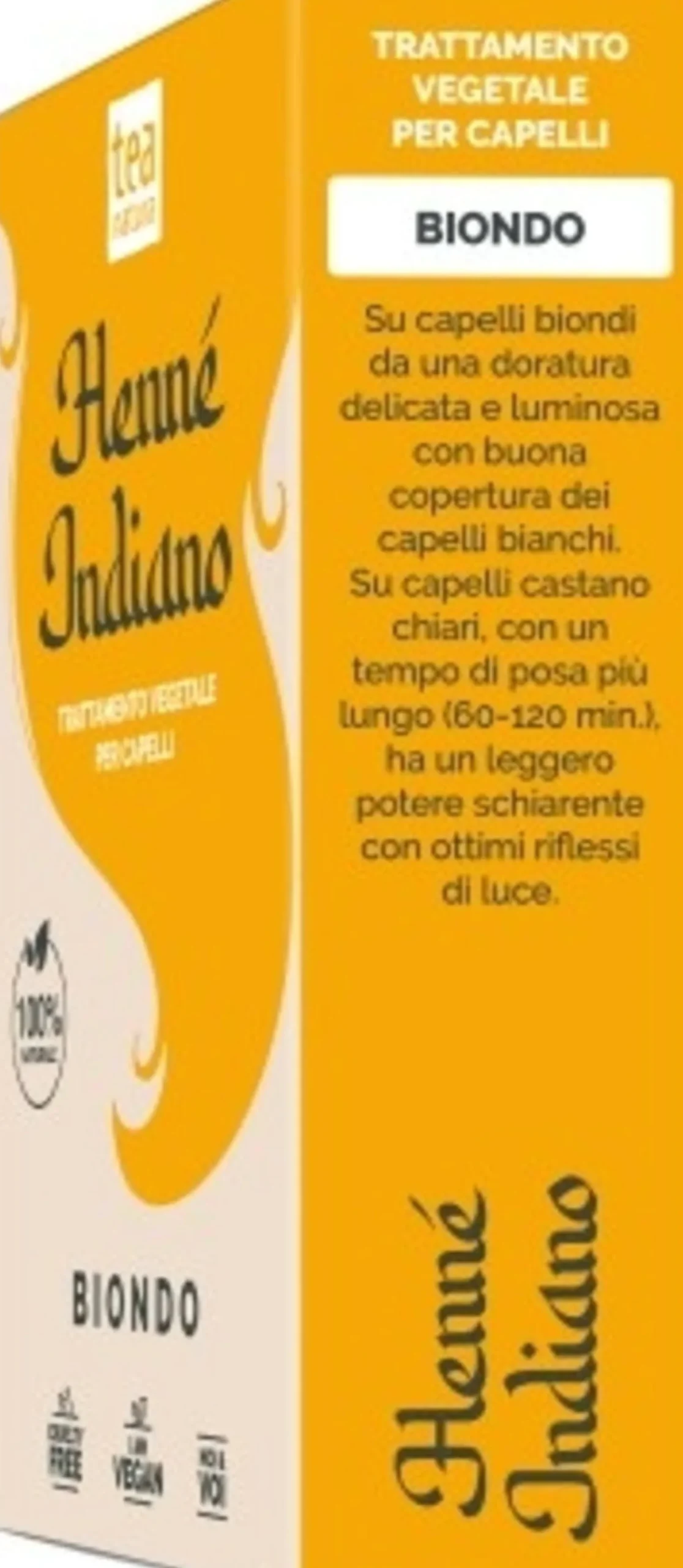 Henné Indiano Biondo, 100 g