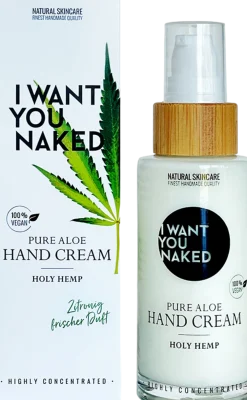 Holy Hemp Pure Aloe Hand Cream, 50 ml