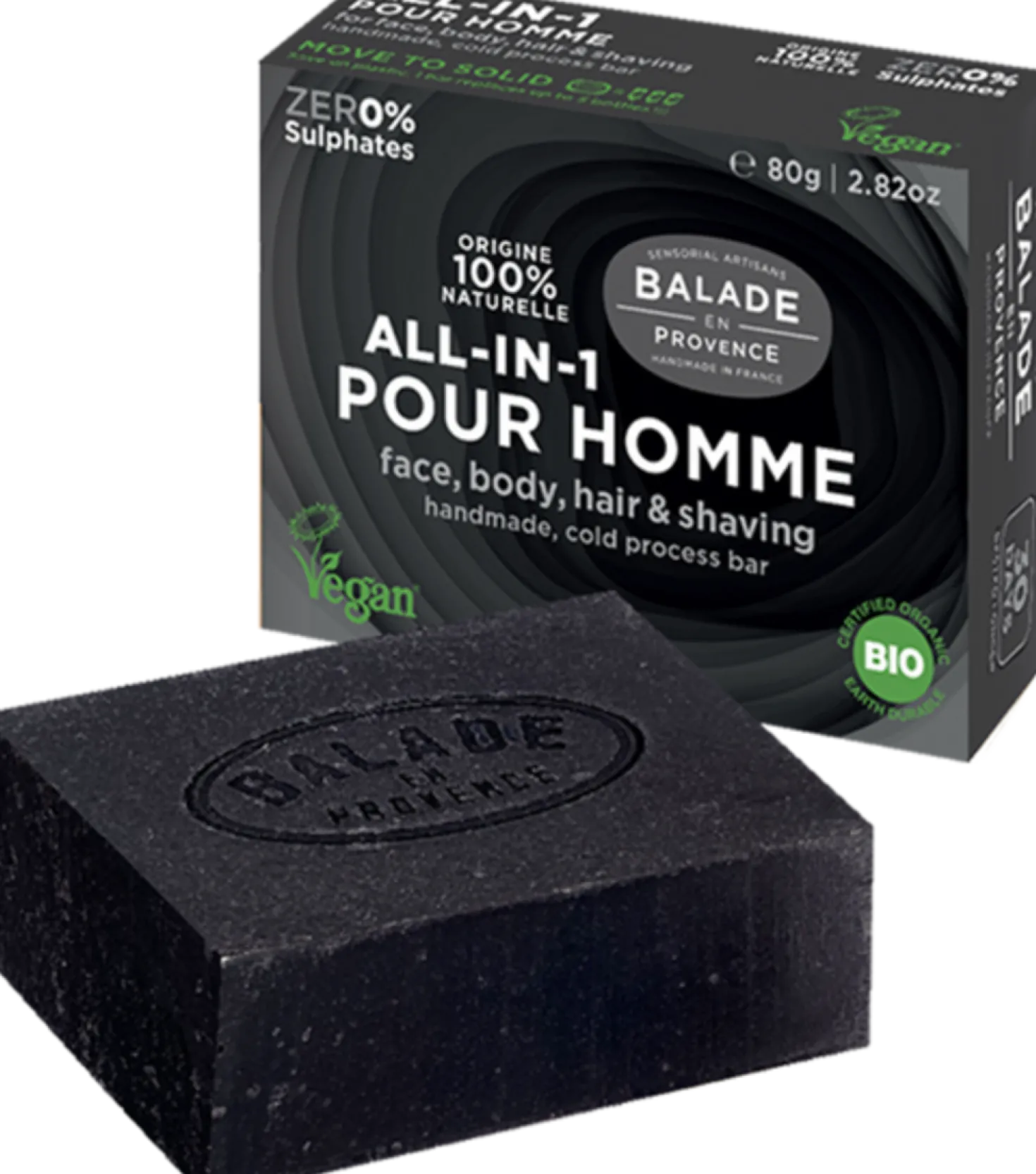 Homme Sapone 4in1, 80 g