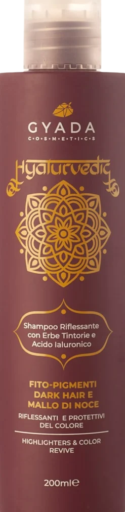 Hyalurvedic Shampoo Riflessante Dark Hair, 200 ml
