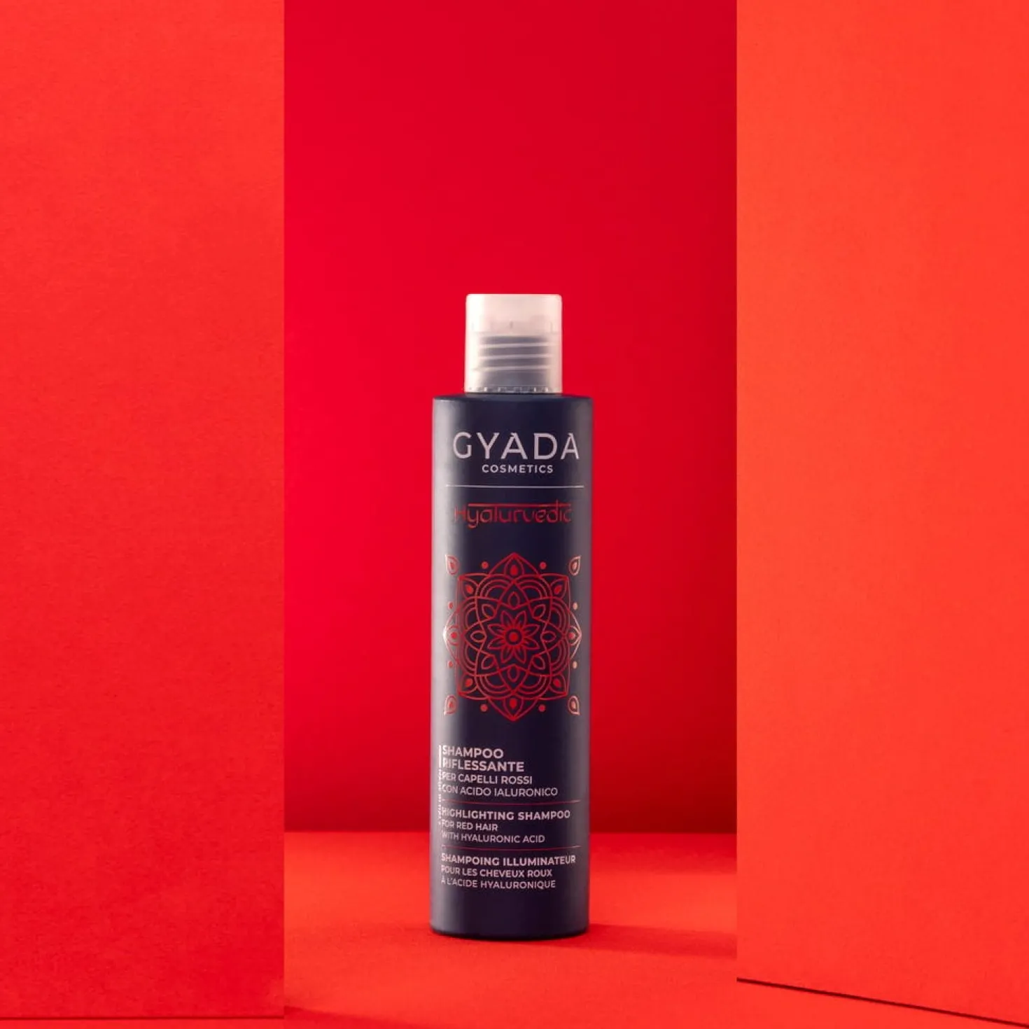 Hyalurvedic Shampoo Riflessante Red Hair, 200 ml