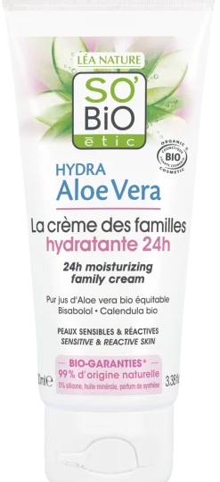 Hydra Aloe Vera - Crema Ipoallergenica Idratante, 100 ml