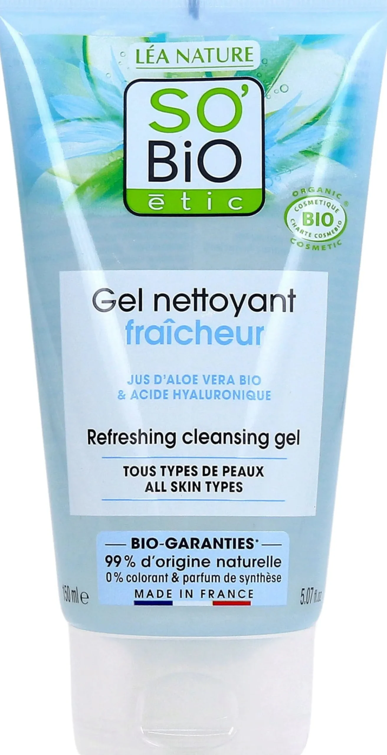 Hydra Aloe Vera Gel Detergente Rinfrescante, 150 ml