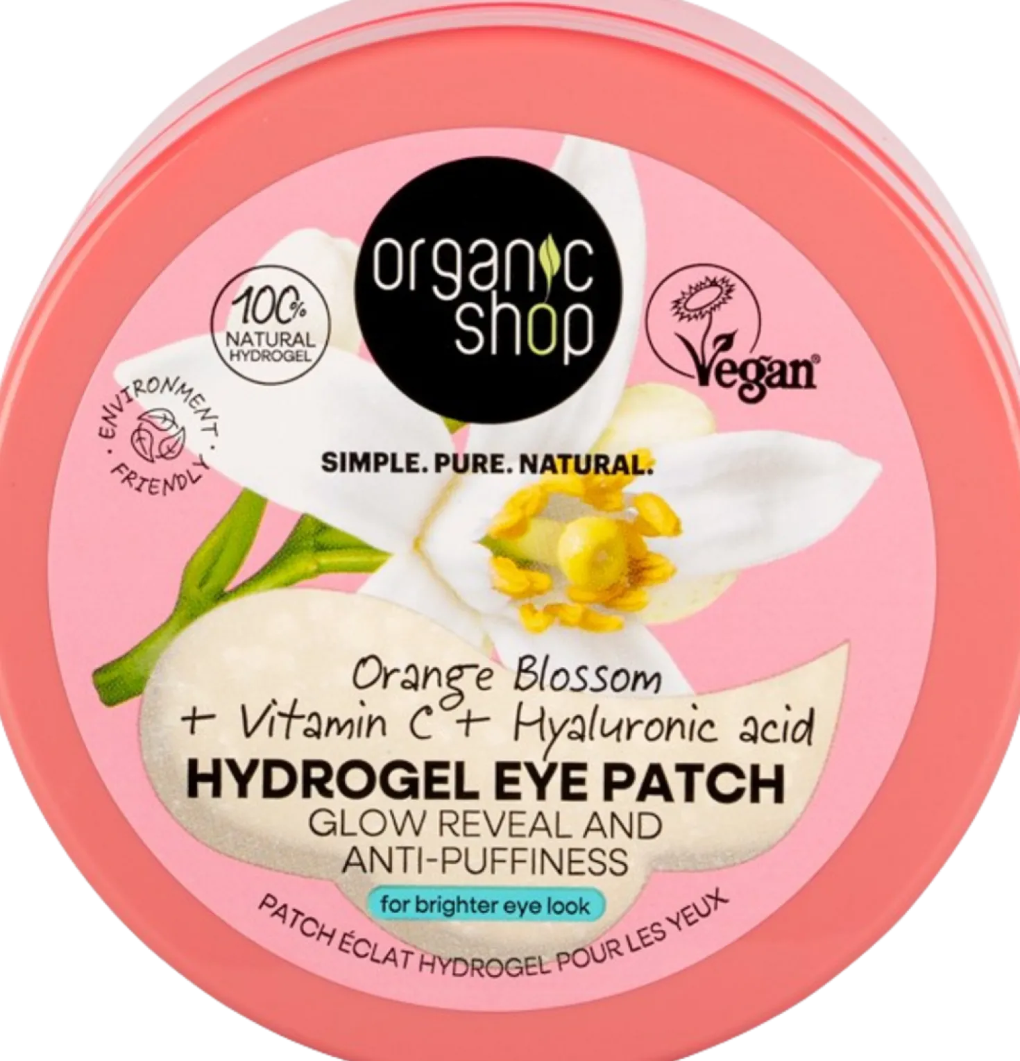 Hydrogel Eye Patch Orange Blossom, 60 pezzi