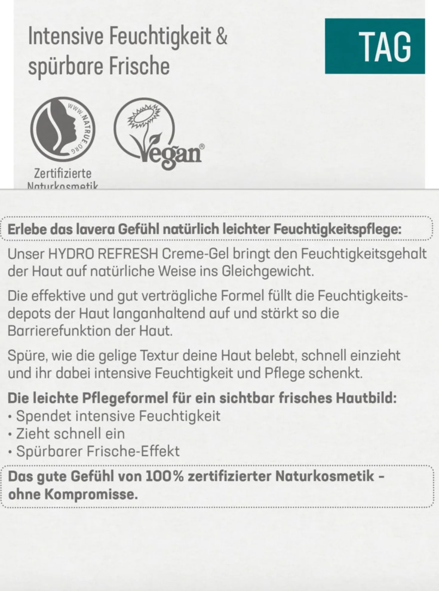 Hydro Refresh Crema Gel, 50 ml