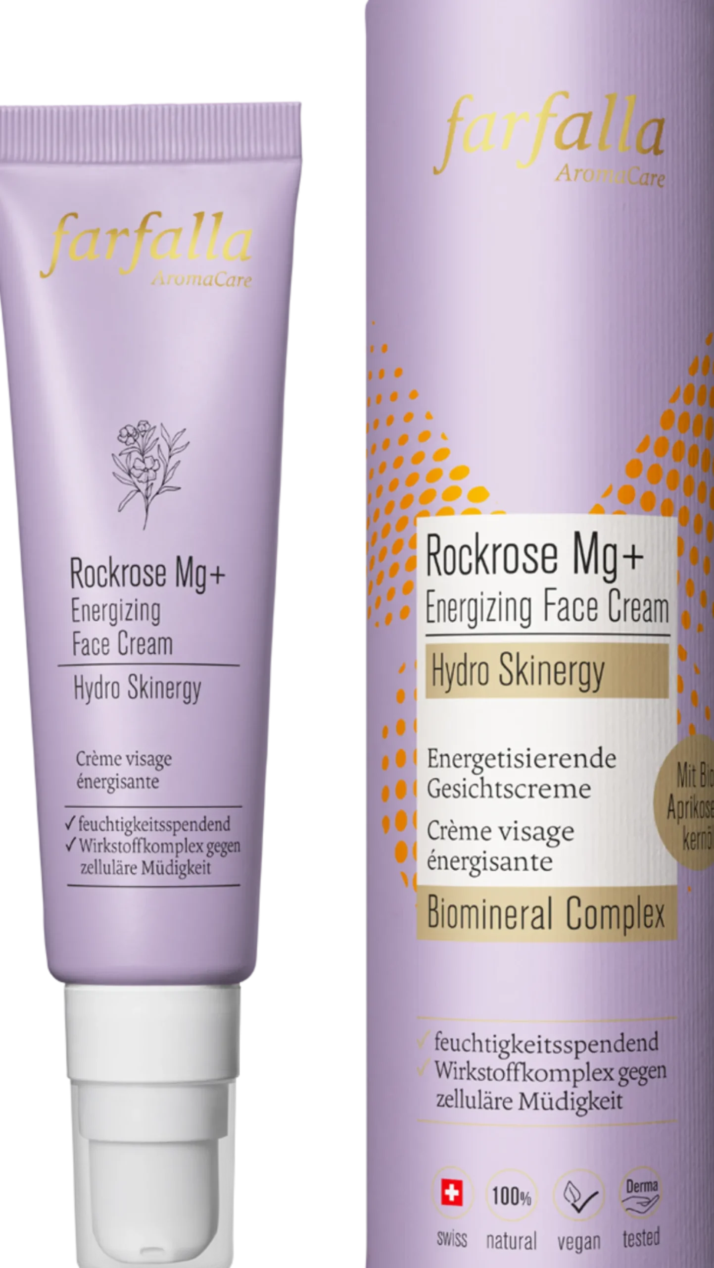 Hydro Skinergy Rockrose Mg+ Energizing Face Cream, 30 ml