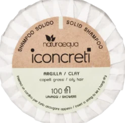I Concreti Shampoo Solido all'Argilla, 80 g
